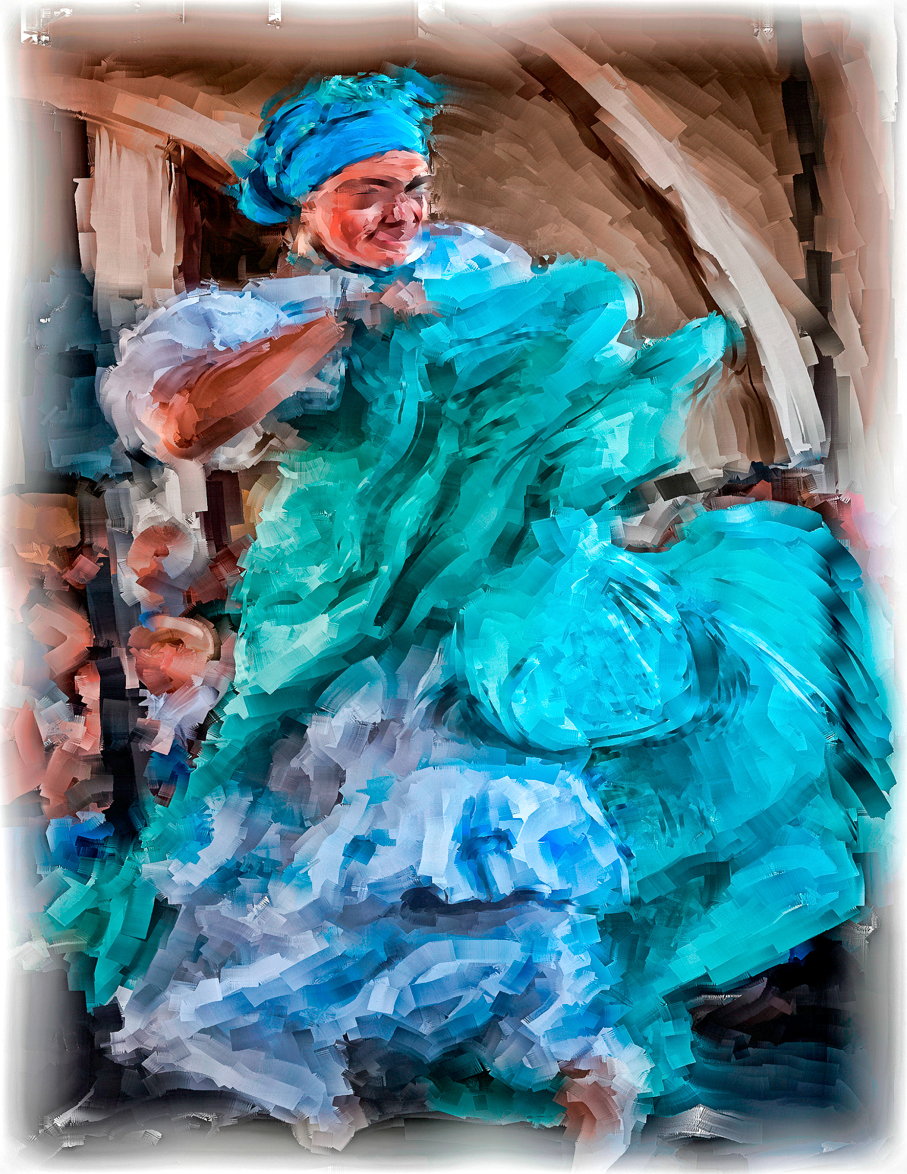Bailando Bomba 8x10