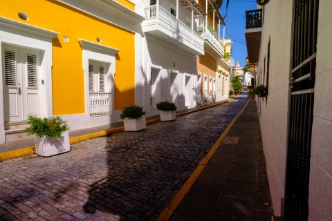 Calle en Viejo San Juan 4 11x17