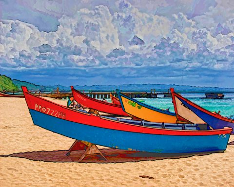 Crash Boat Beach 11x17